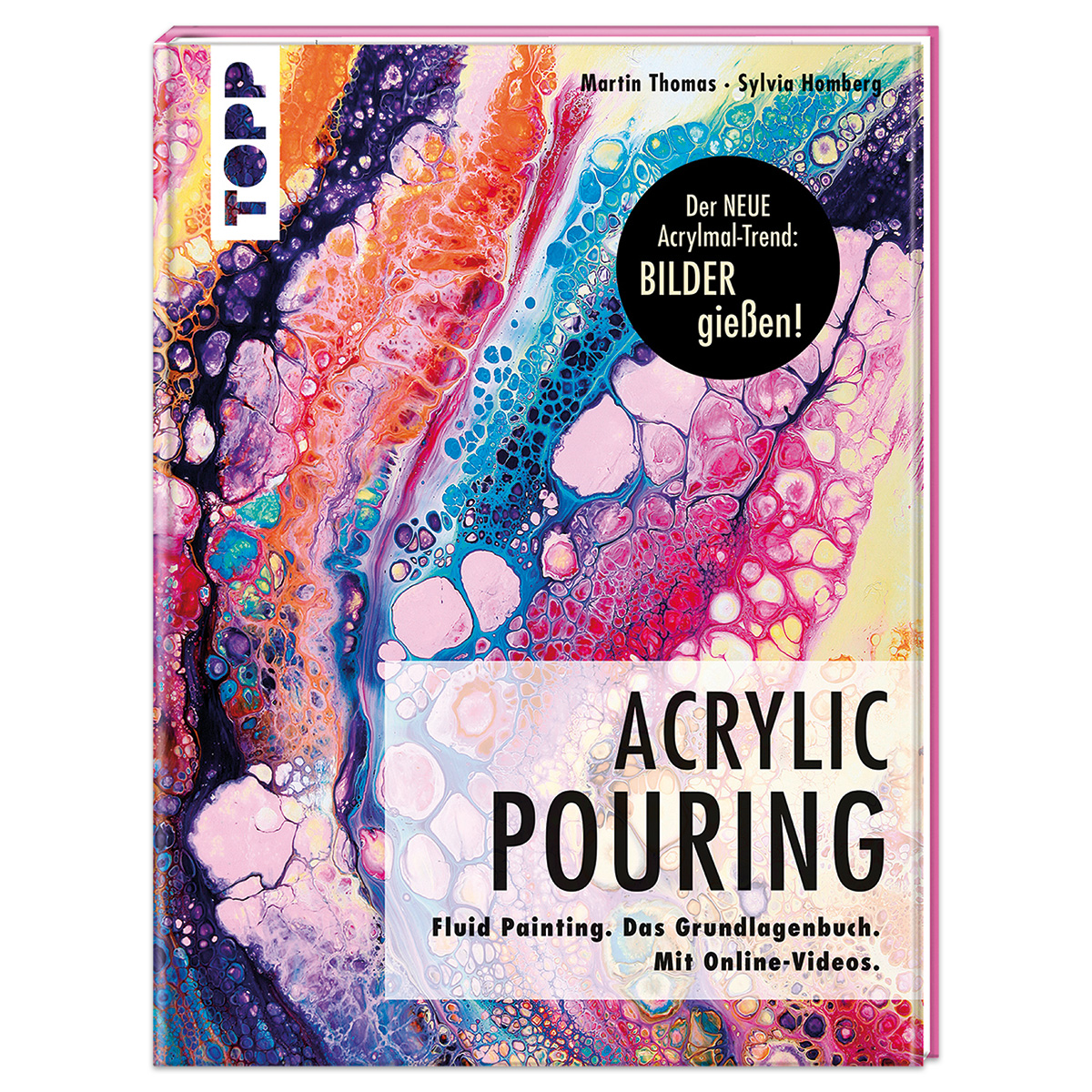 Buch - Acrylic Pouring
