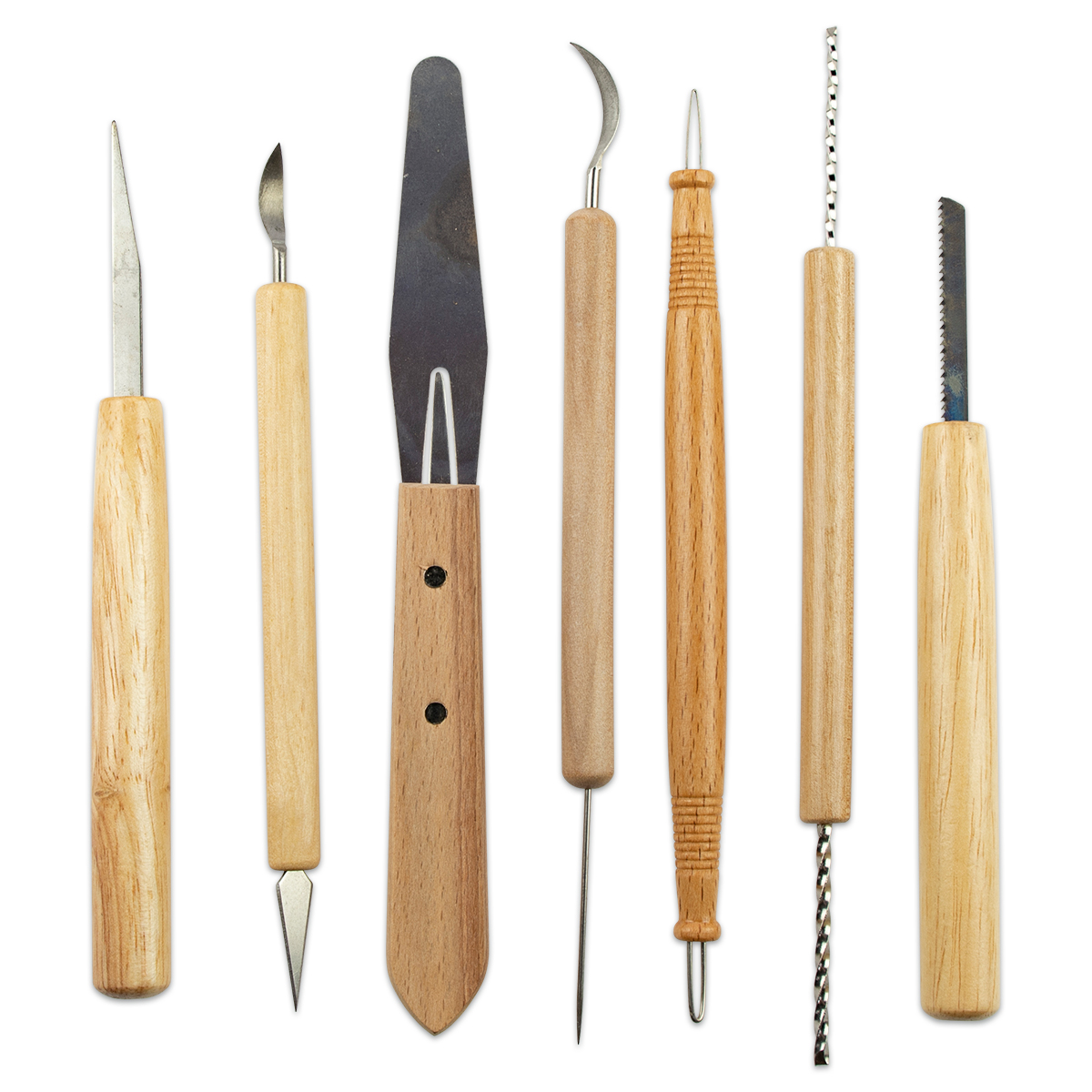 Keramikwerkzeugsatz 7-teilig 13-17cm