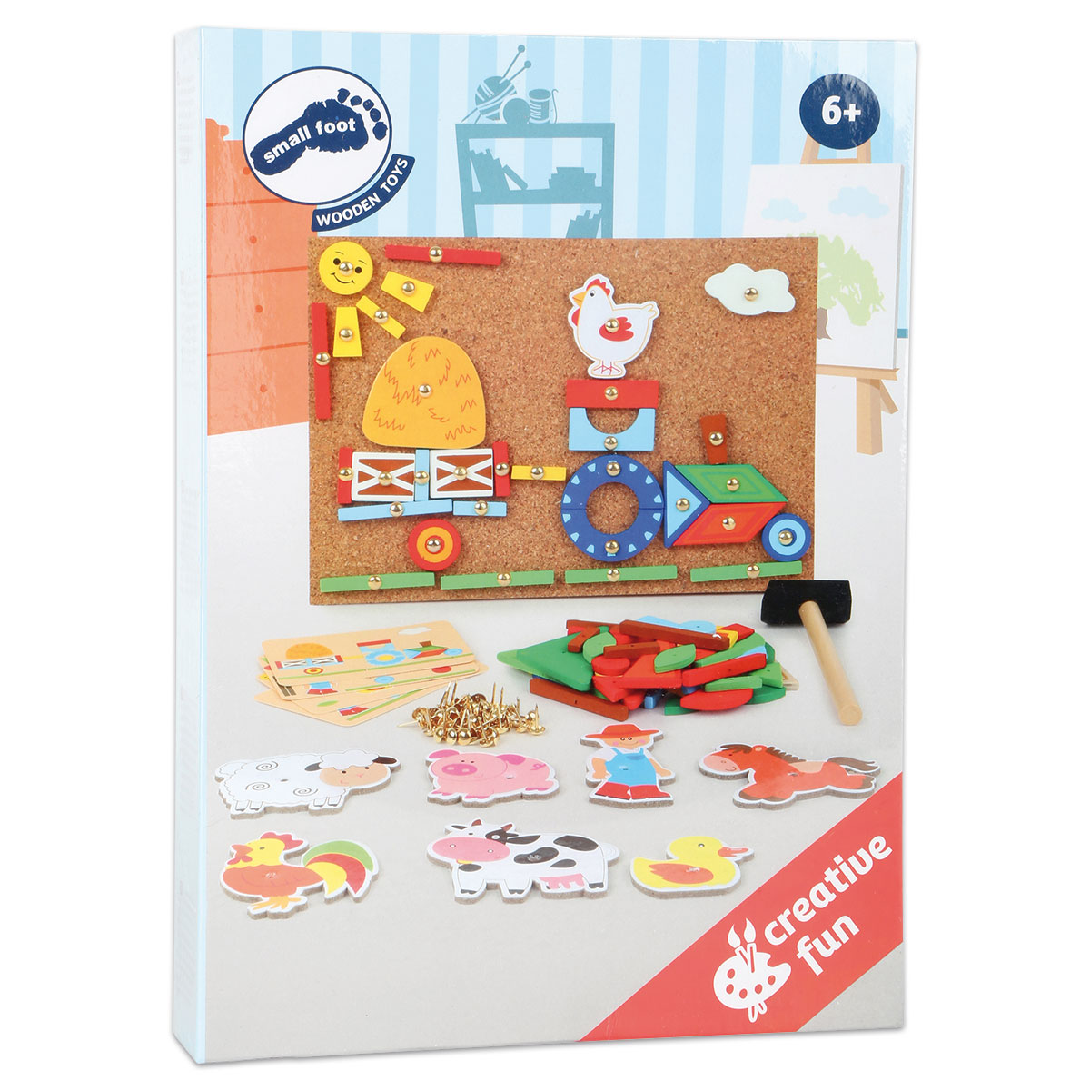 Spiel - Hämmerchenspiel Bauernhof 174-teilig