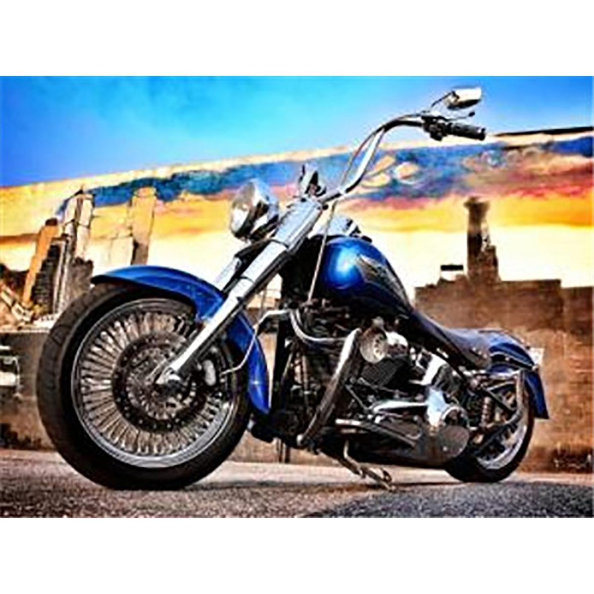 Diamond Painting 40x50cm Motorrad