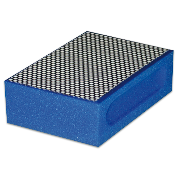 Diamantschleifblock 90x55mm blau
