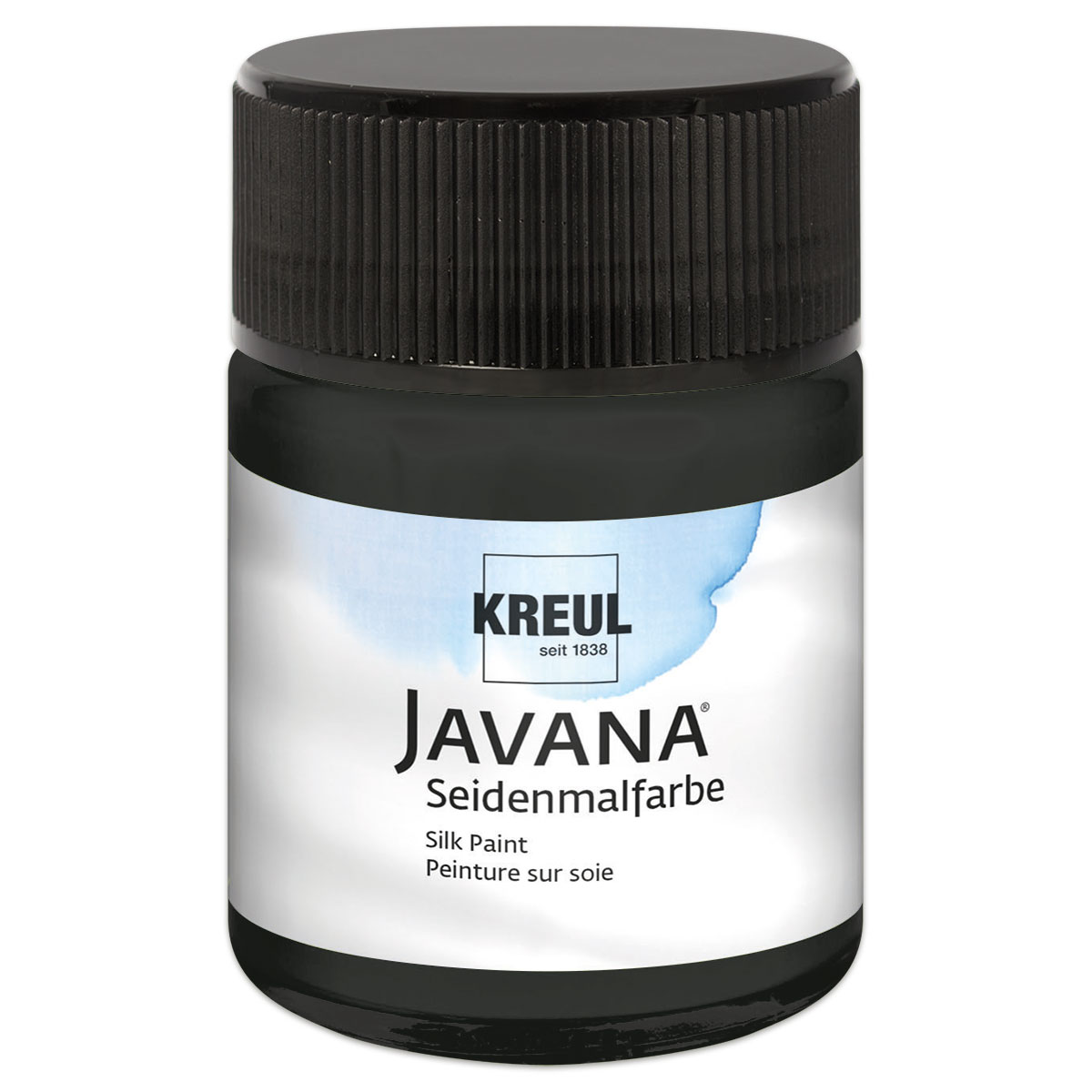 KREUL Javana Seidenmalfarbe 50ml schwarz