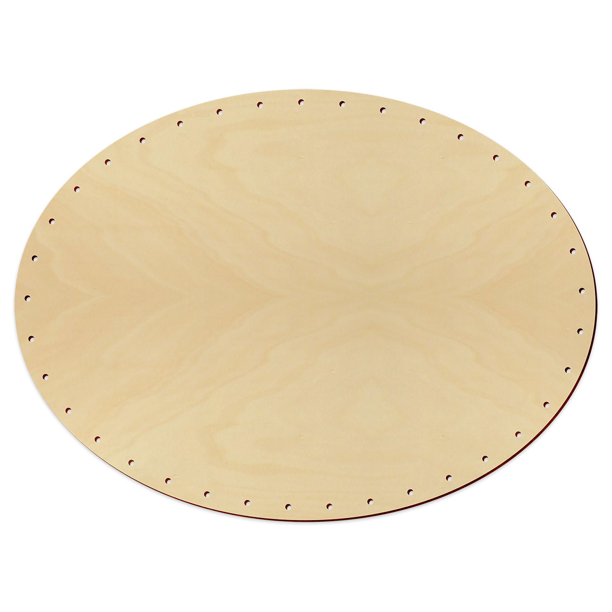 Korbflechtboden Holz 4mm 29x21,5cm oval natur