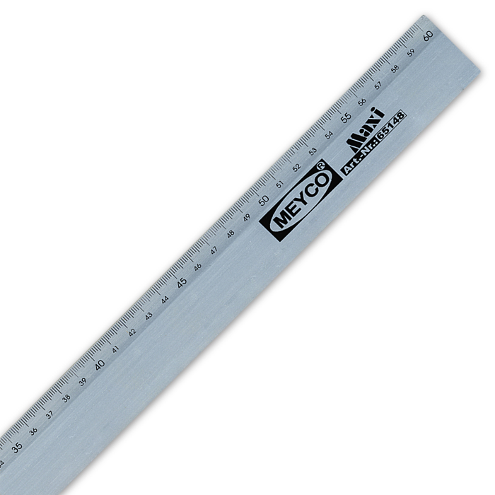 Aluminiumlineal 4cm breit 60cm lang