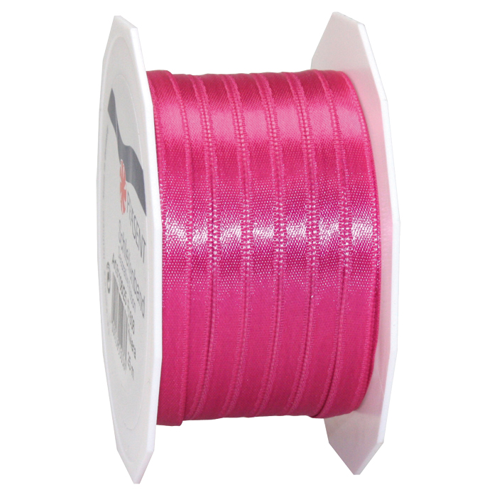 Satinband 3mm 50m magenta