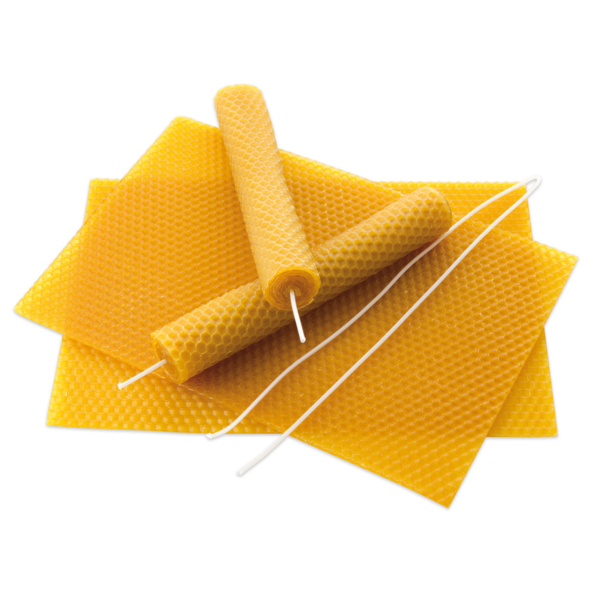Bienenwachswaben Set 100x250mm 15 Platten