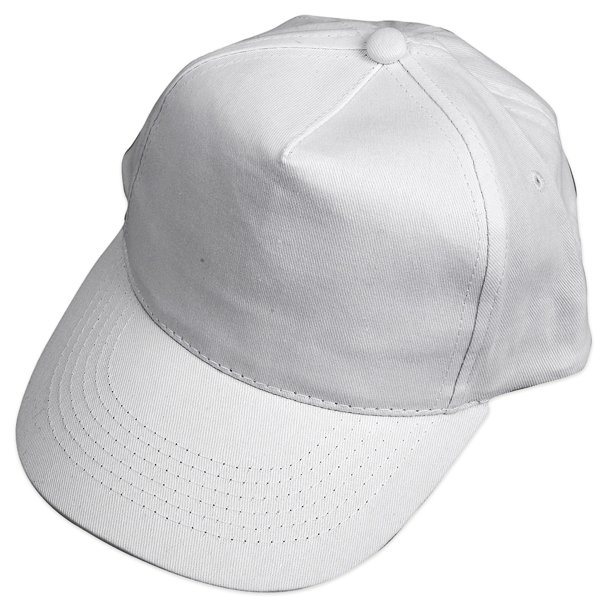 Baseball-Cap 49,5-56cm weiß