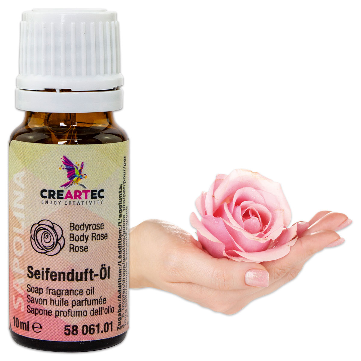 Sapolina Seifenduftöl 10ml Bodyrose