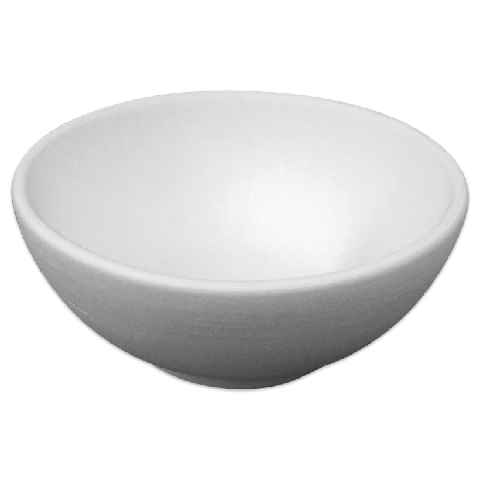 Schale Rohkeramik Ø10,5x4cm weiß