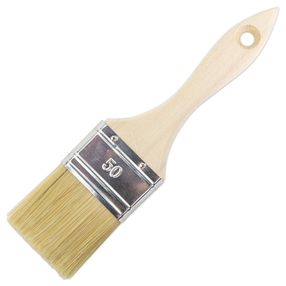 mako Lack-Flachpinsel Chinaborste 50mm