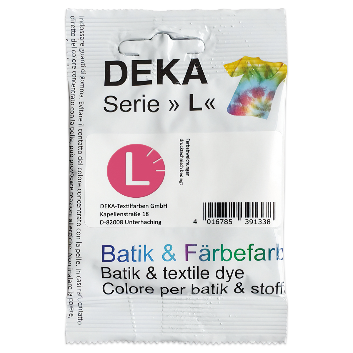 Deka-Serie L Textilfarbe 10g rosa