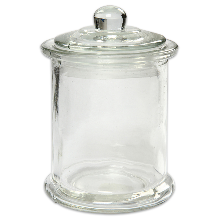Vorratsglas mit Deckel Ø 8x14,5cm