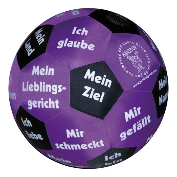 Lernspielball Ø 35cm Kennenlernball
