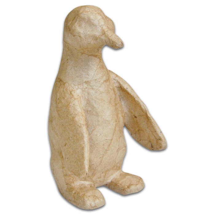 Pinguin Pappmaché 6,8x6,5x11,5cm