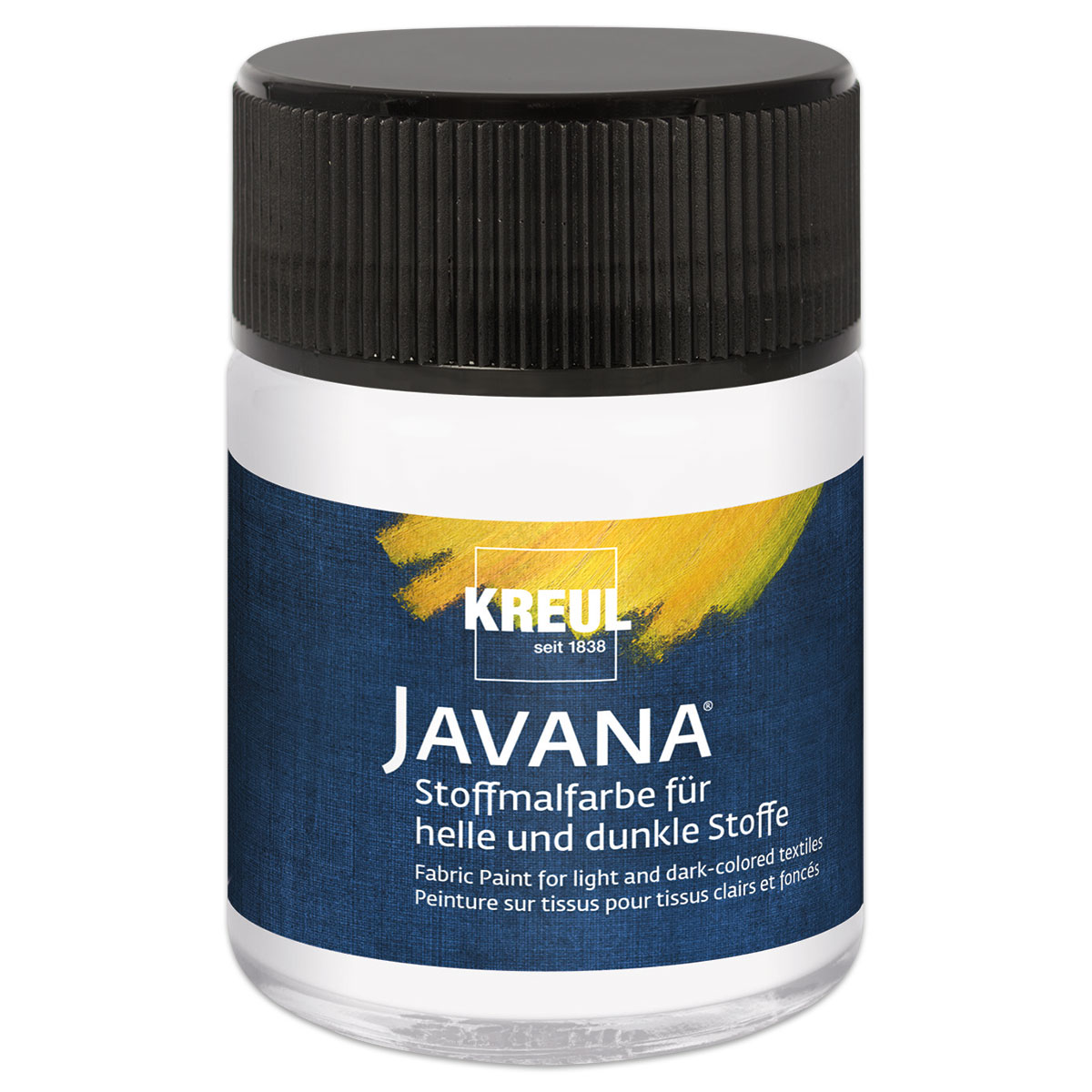 KREUL Javana Stoffmalfarbe - 50ml weiß