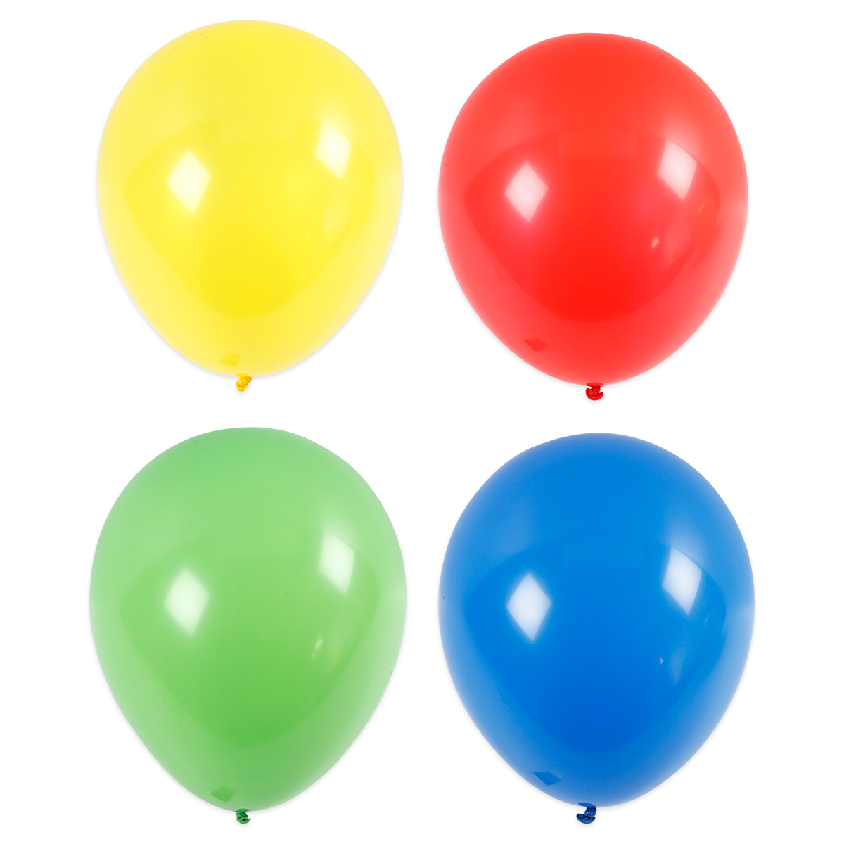 Große Ballons Ø 41cm rund 4 St. bunt